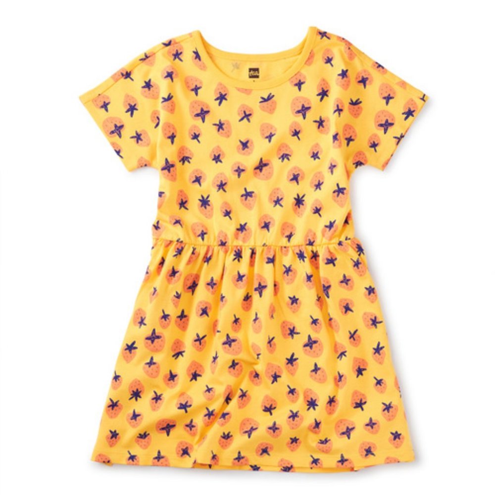 Short Sleeve Twirl Dress